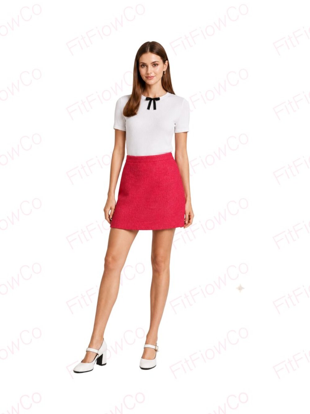 J.Crew Pink Tweed A-Line Mini Skirt Size 2 NWT Textured Fuchsia Preppy